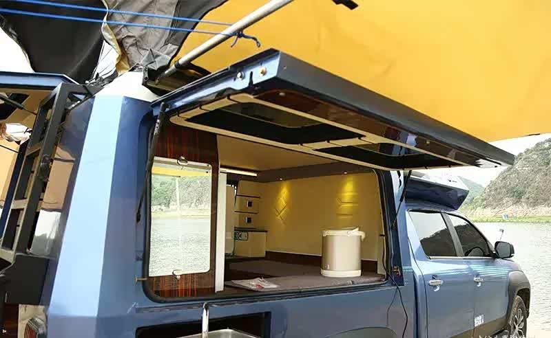 超小型房车适合你吗？关于皮卡旅居车的厨具卫具理性思考